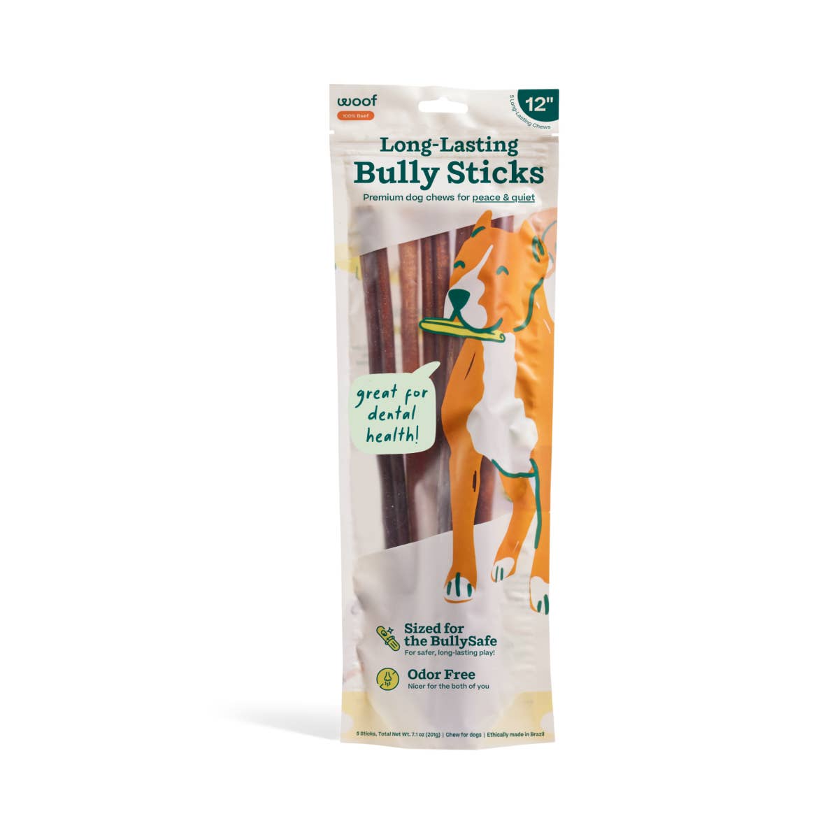 Beef BullySticks-BullySafe Chews- Long-Lasting