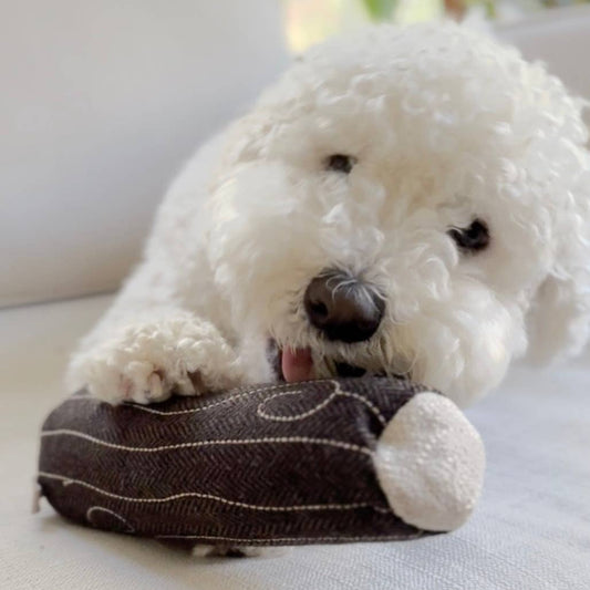 Fire Log Enrichment Dog Toys