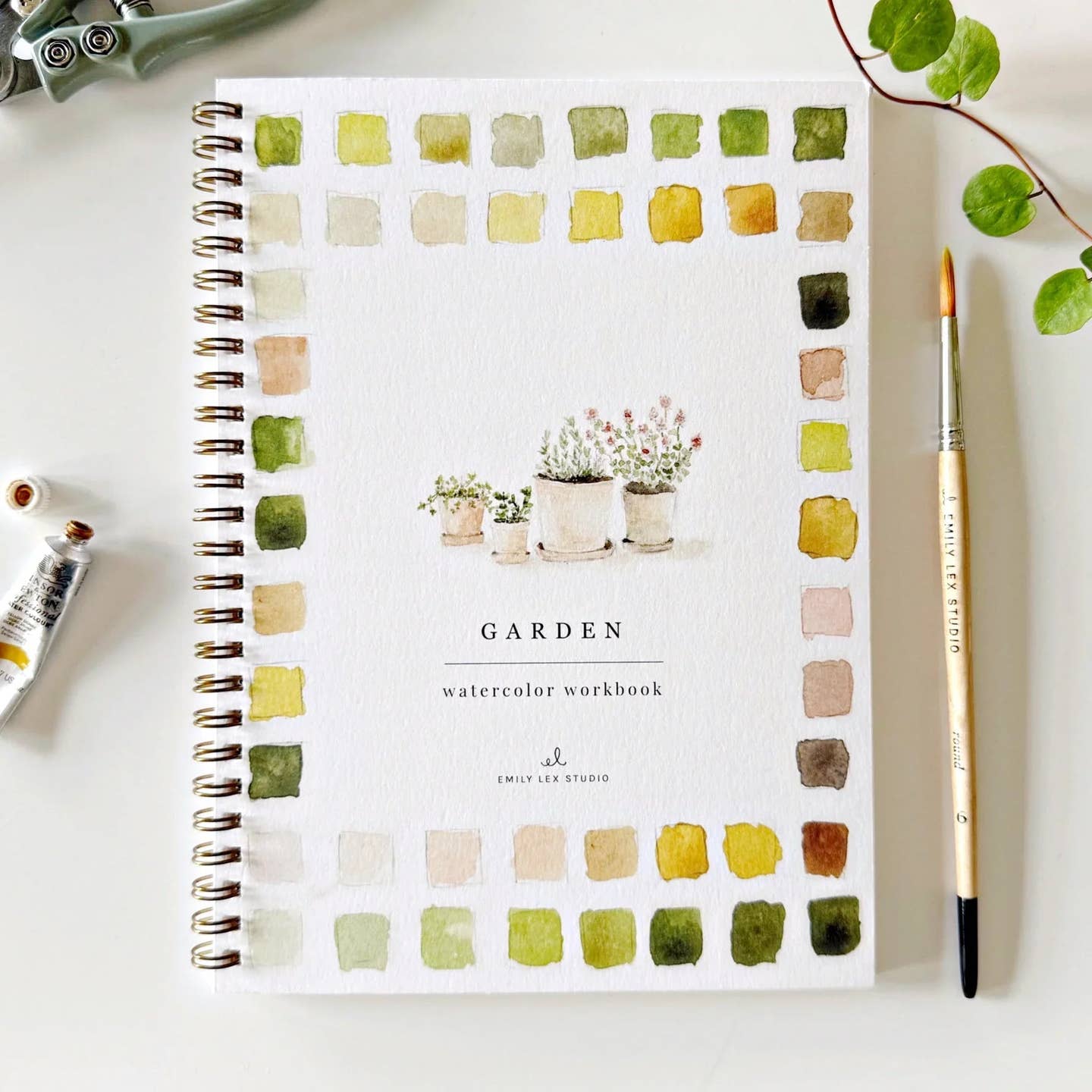 Garden-Watercolor Workbooks