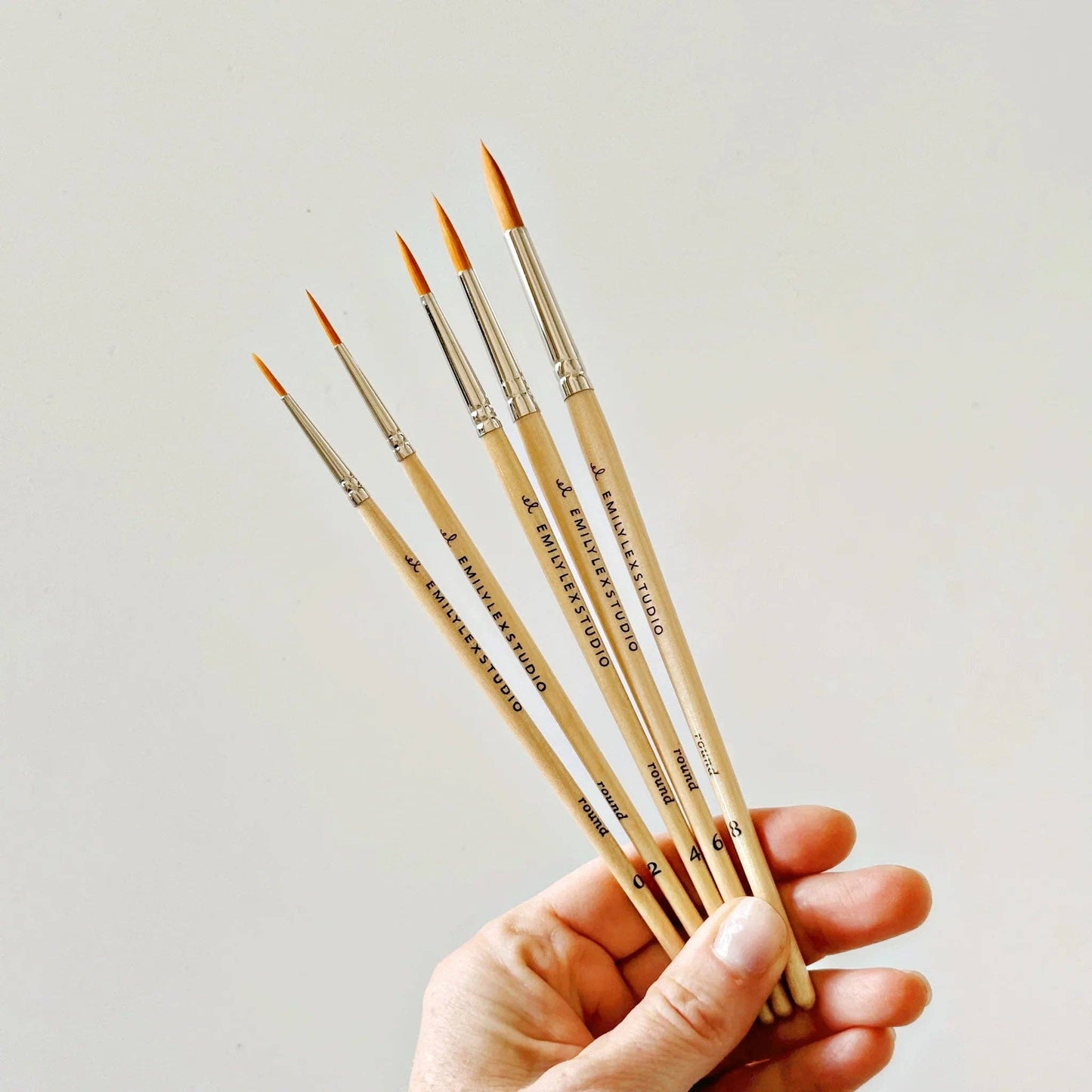 Watercolor Paintbrush-Set of 5