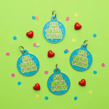 Pet ID Tags-Big Bark Small Wiener