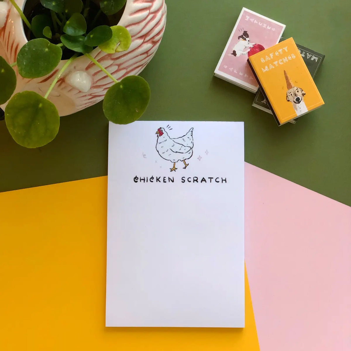 Chicken Scratch Notepad Chicken Scratch Notepad – A Lil' R & R - studio + shop