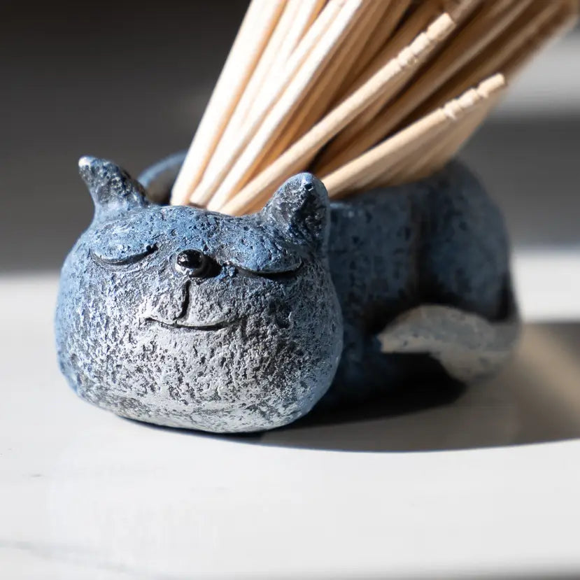 Mini Sleeping Cat Blobhouse Planter