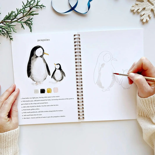 Winter Watercolor Workbooks