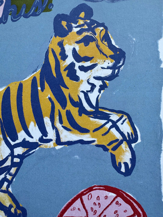 You got this! Tiger Sketch Print 8x10