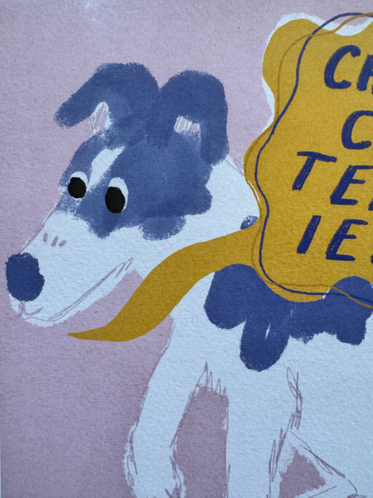 Charcuterie! Dog Print 8x10
