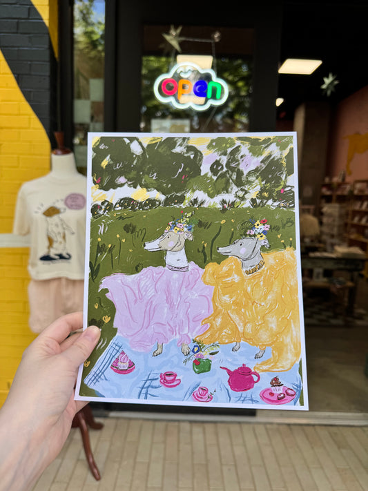 Iggys - A spot of tea Print 8x10