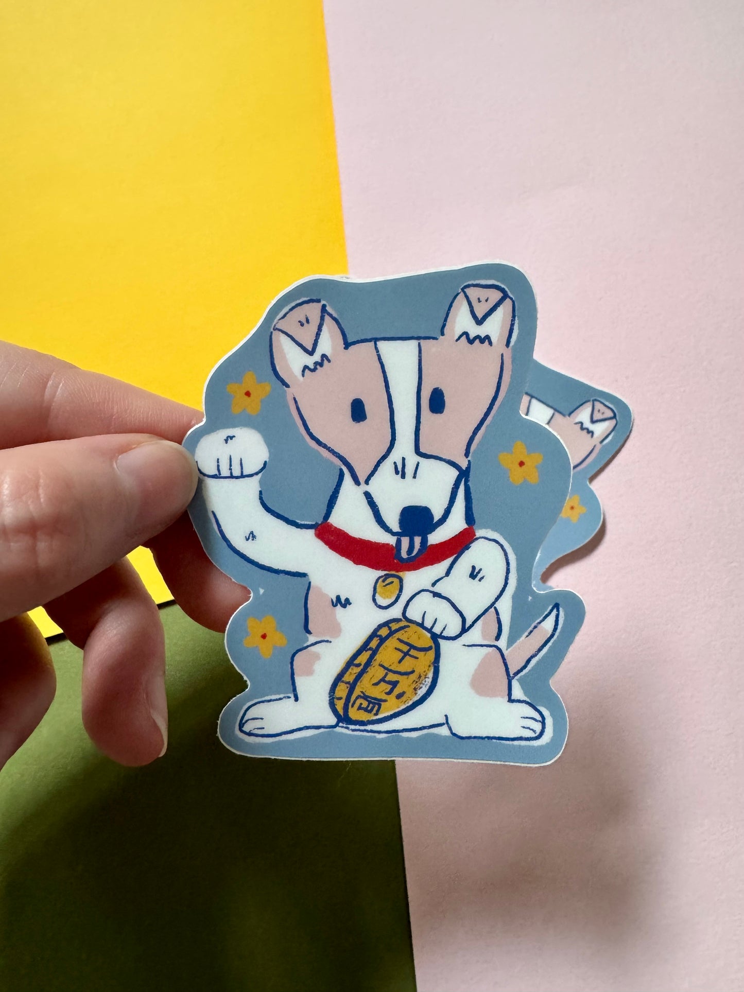 Lucky Dog Sticker