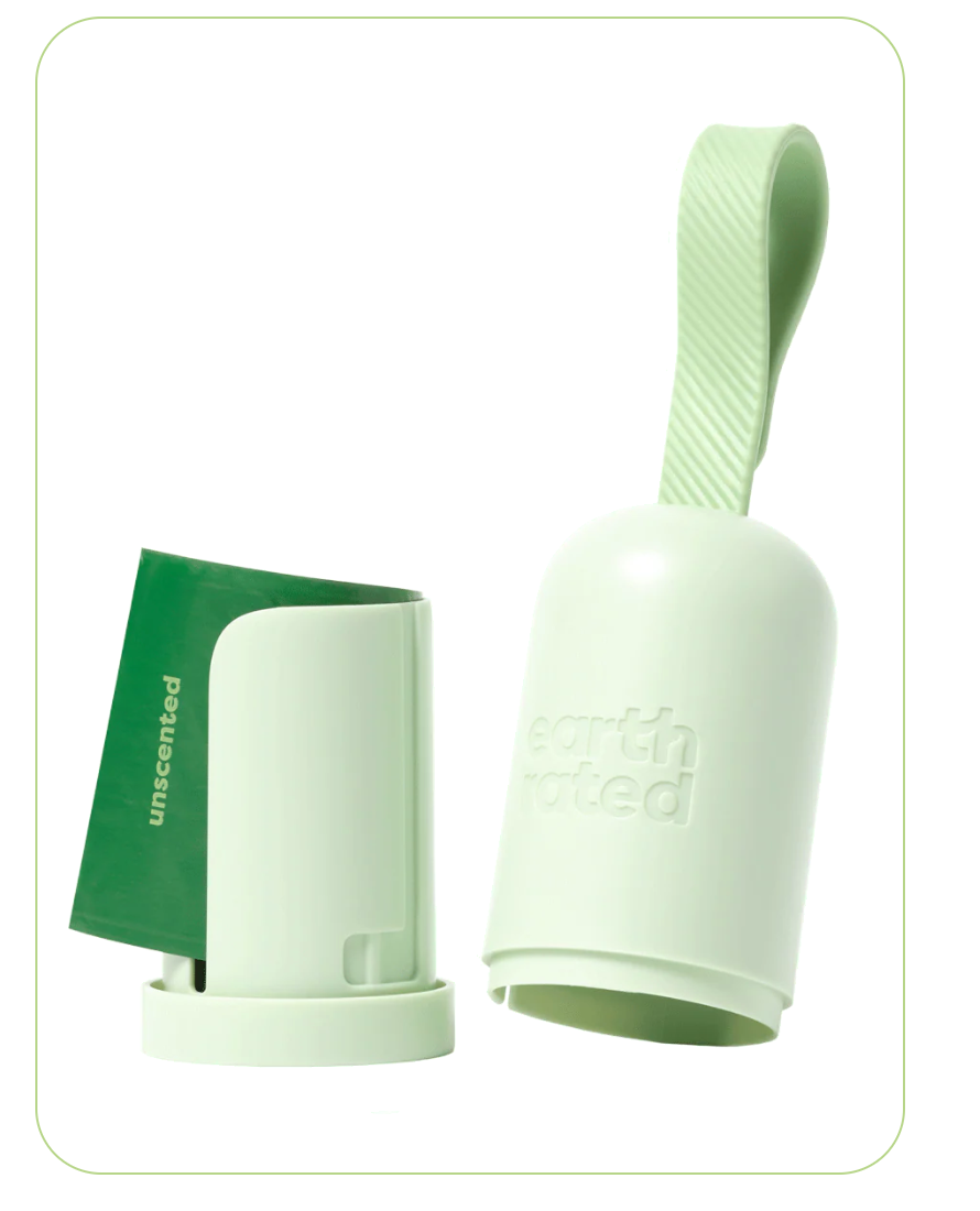 Earth Rated Dog Poop Bag Dispenser and Holder