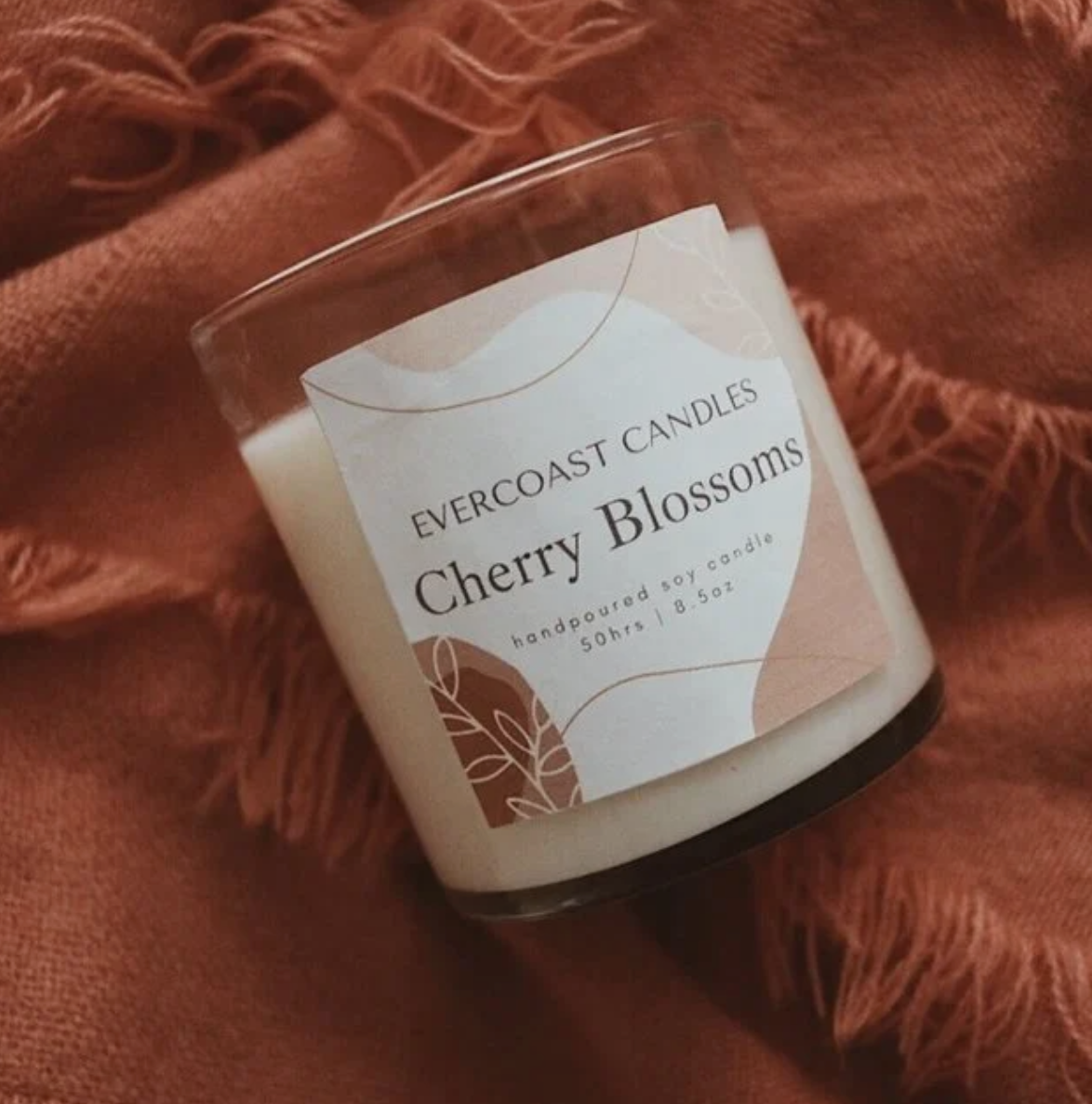 Cherry Blossom Soy Candle, 8.5oz