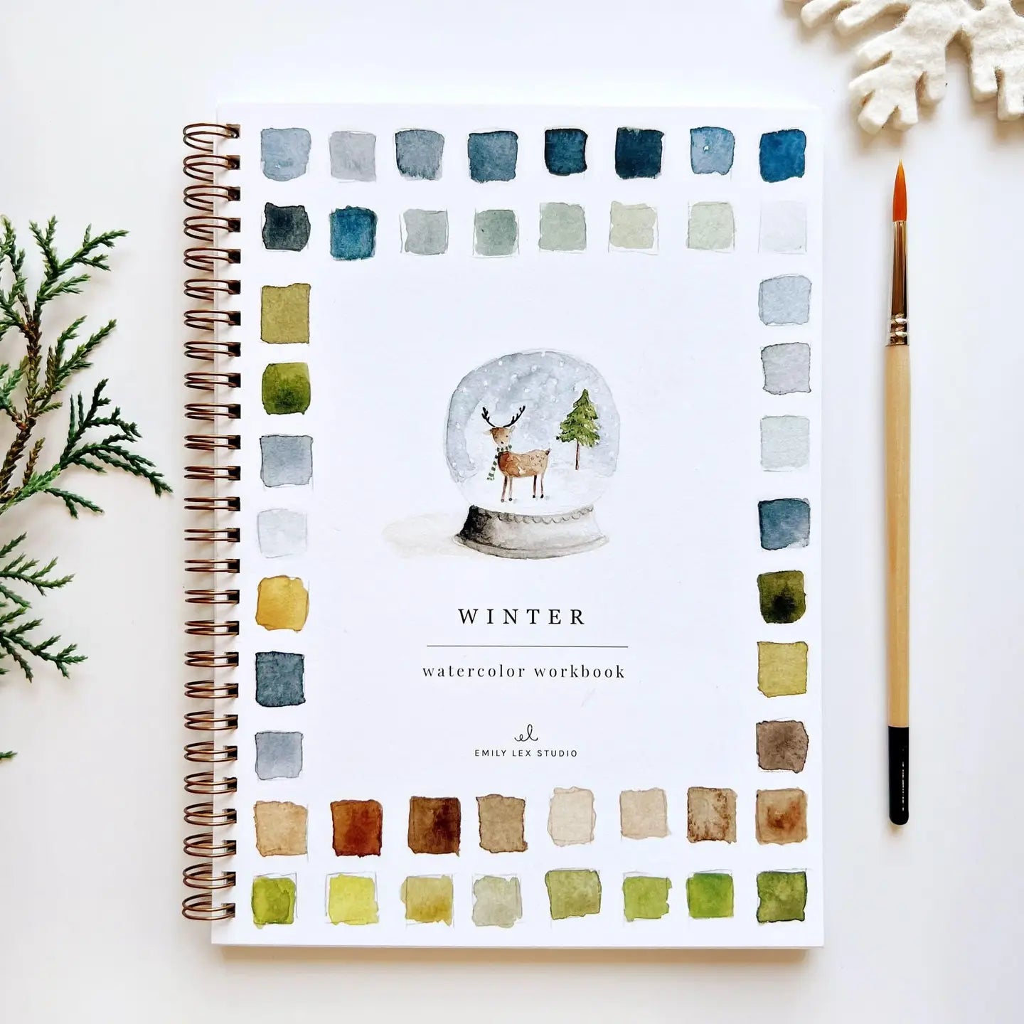 Winter Watercolor Workbooks