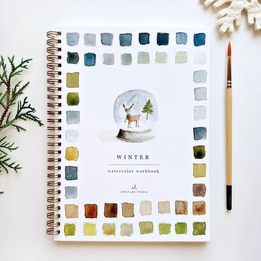Winter Watercolor Workbooks