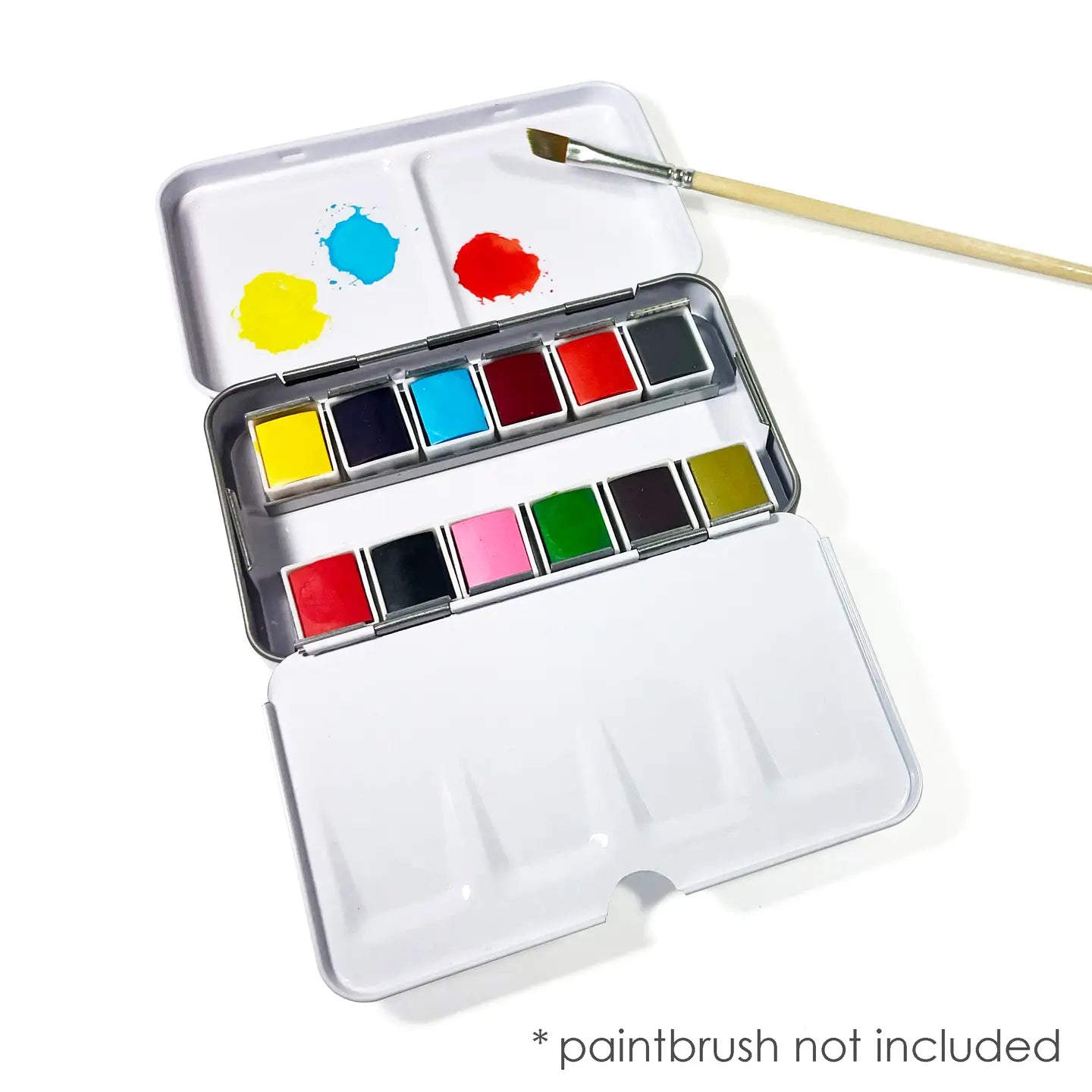 Watercolor Set - Travel-Friendly - 12 Colors