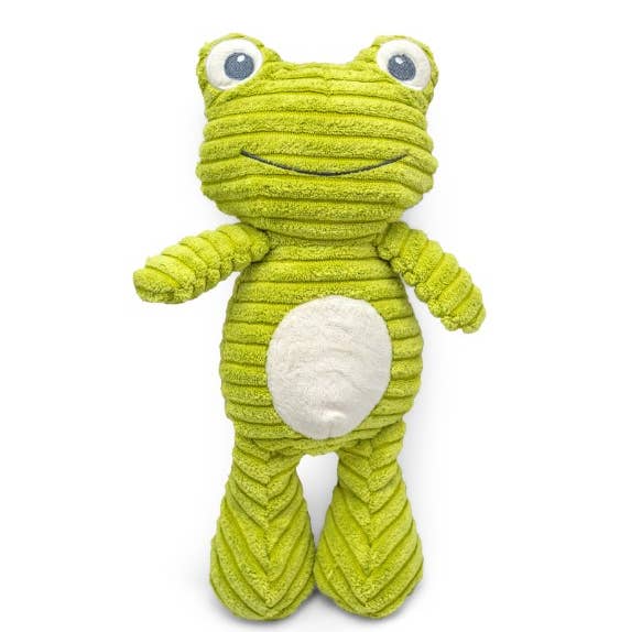 Thoozypet Tuff & Cuddle Frog Dog Toy