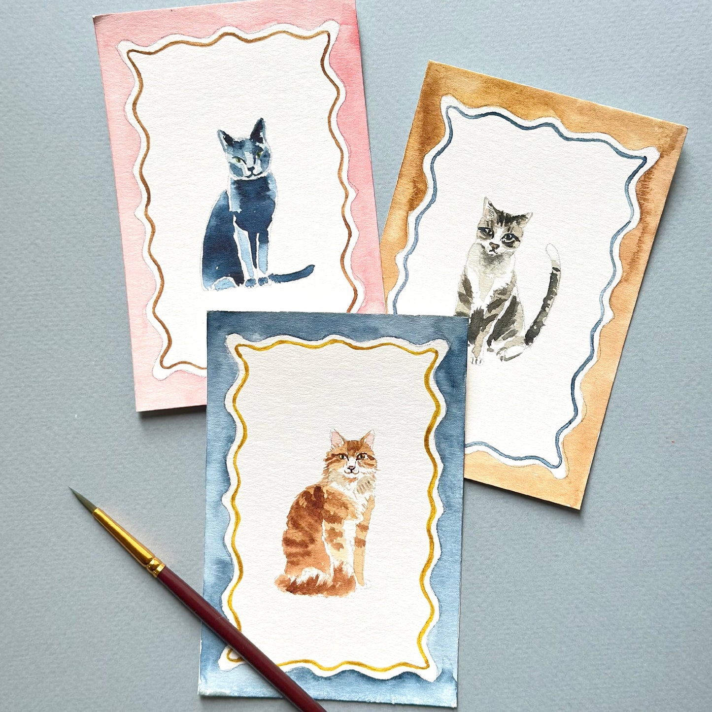 Cat - Mini Painting kit