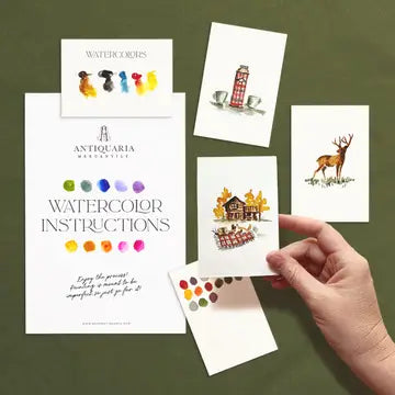 Mini Painting Kit - Mountain Cabin