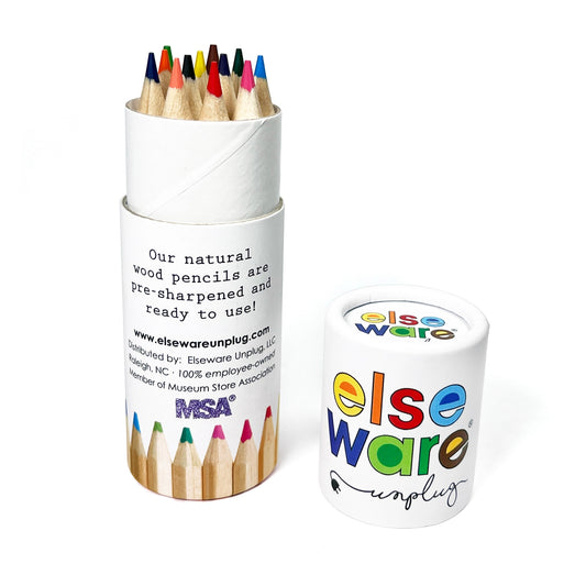 Color pencils- 12 colors-Travel Size