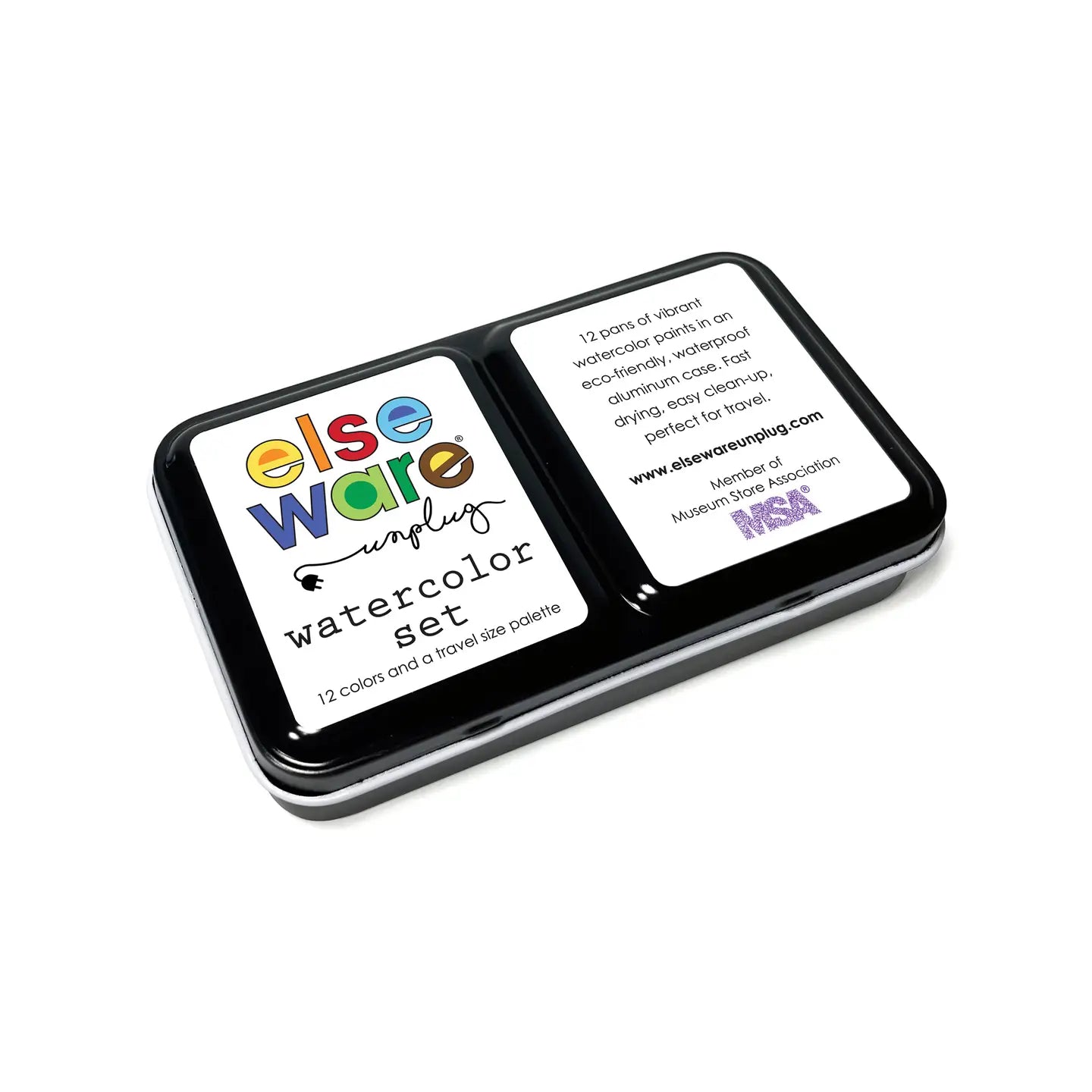 Watercolor Set - Travel-Friendly - 12 Colors