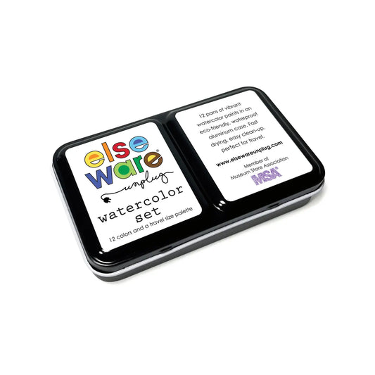 Watercolor Set - Travel-Friendly - 12 Colors