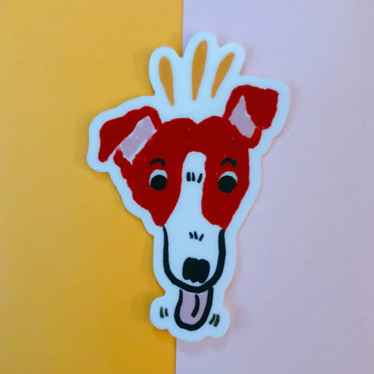 Dog Face Sticker