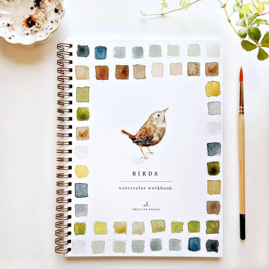 Bird- Watercolor Workbooks