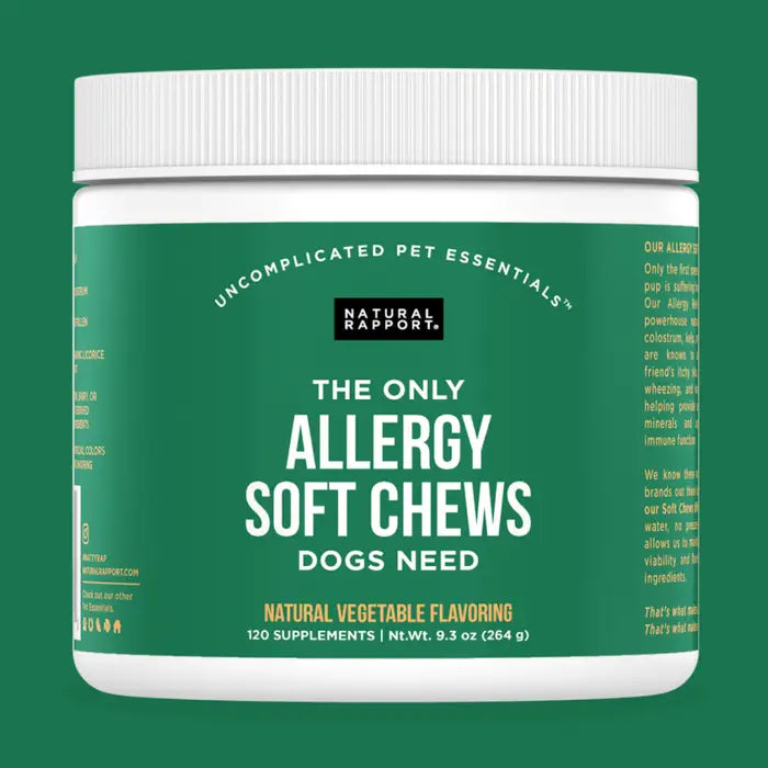 Allergy Soft Chews, 120ct. jar