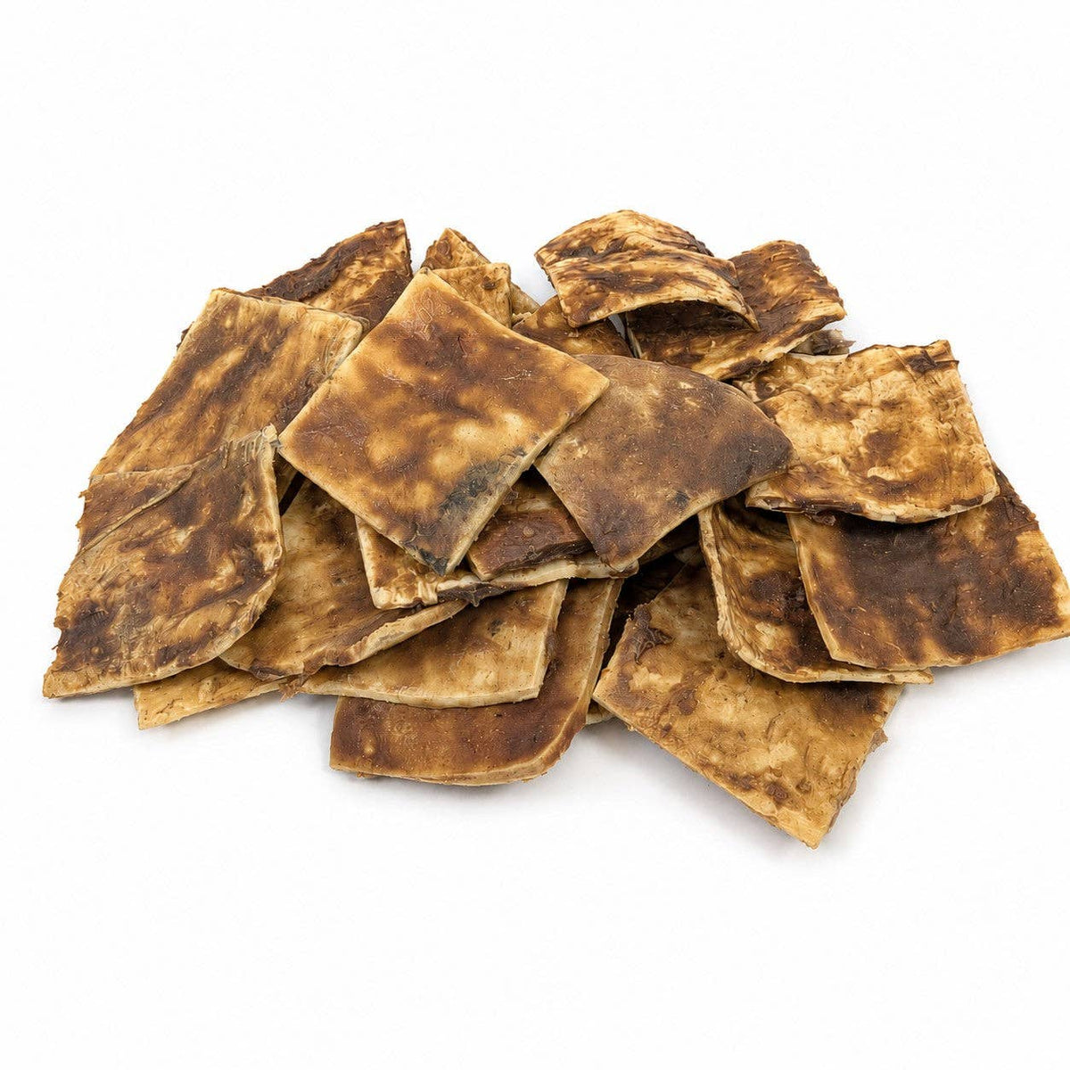 Beef Cheek Chips - Water Buffalo Flavor - 4" X 4"