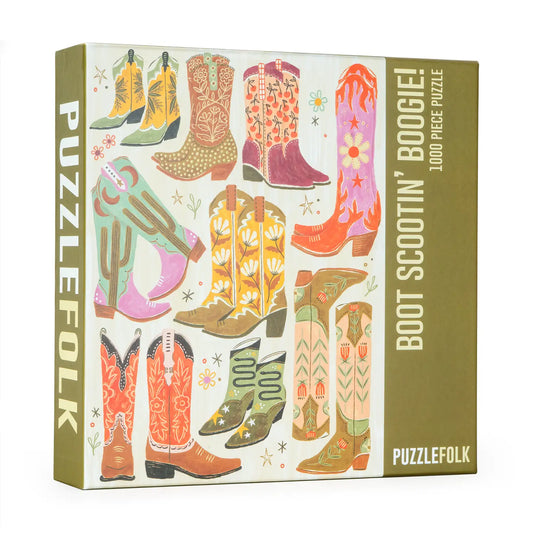 Boot Scootin' Boogie! 1000 Piece Puzzle
