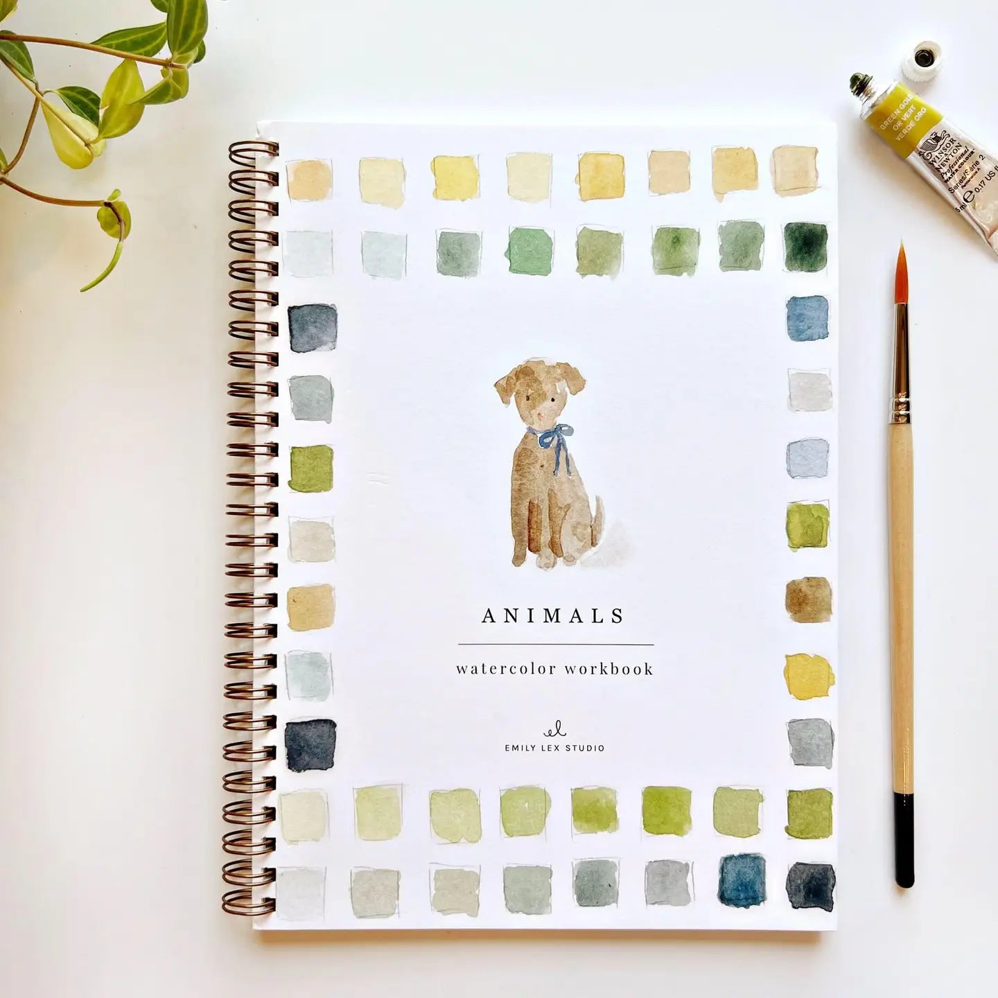 Camping- Watercolor Workbooks