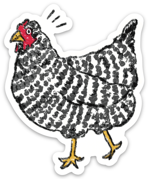 Chicken Scratch Magnet