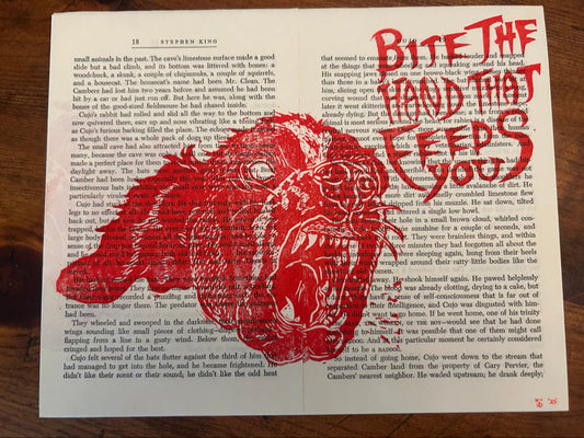 Cujo Prints- Cap' n Mikey