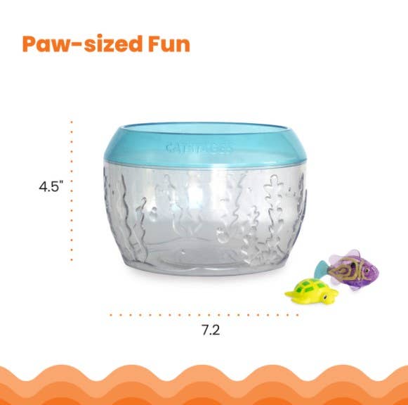 Catstages Meow-Smerizing Fish Bowl Cat Toy