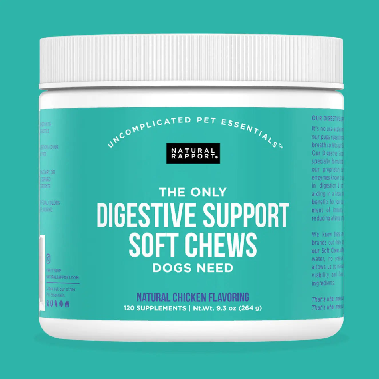 Digestive Support Soft Chews, 120 ct