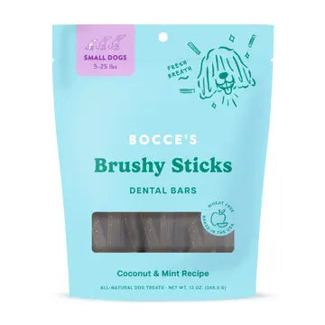Bocce’s Bakery Dailies Brushy Sticks Dog Dental Treats