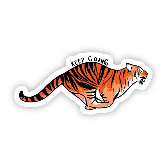 Keep Going Tiger Sticker