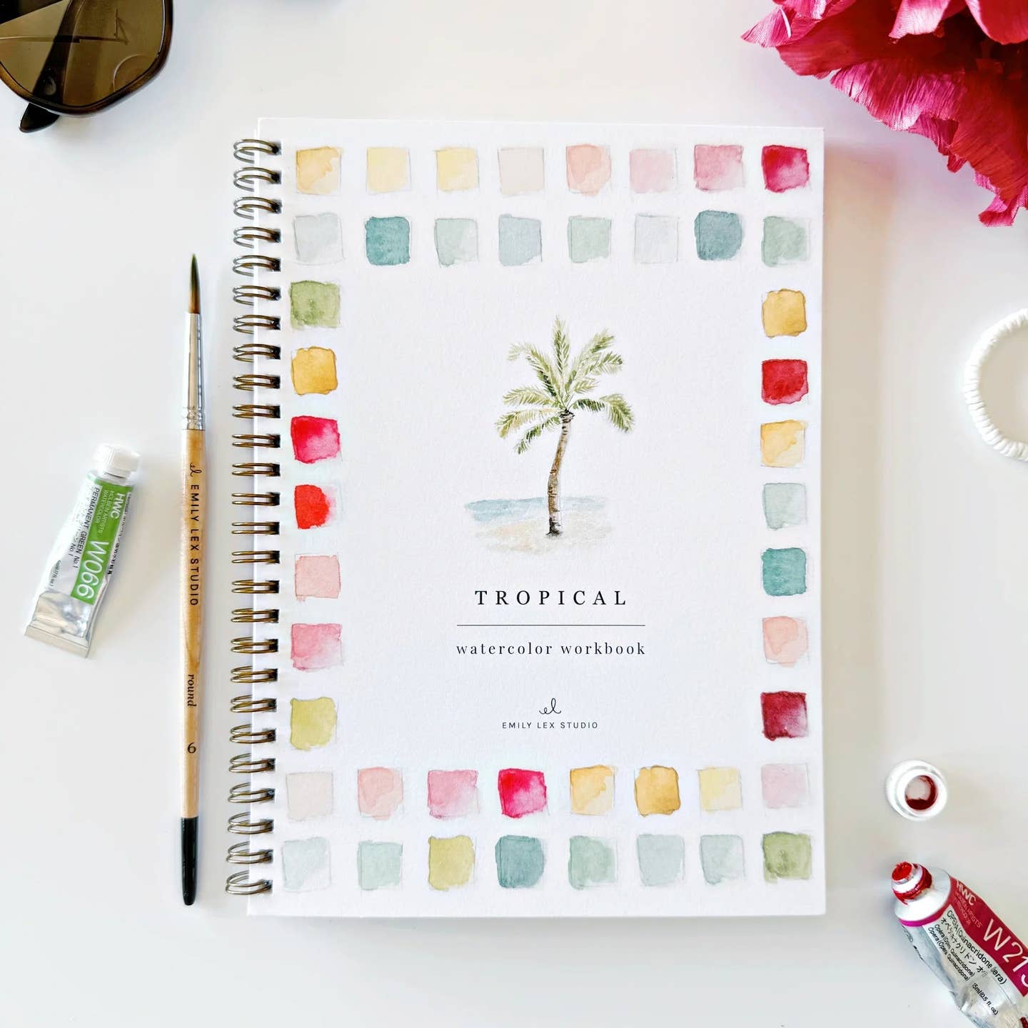 Tropical-Watercolor Workbooks