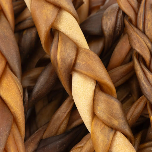 6'' Braided Collagen Sticks-Standard