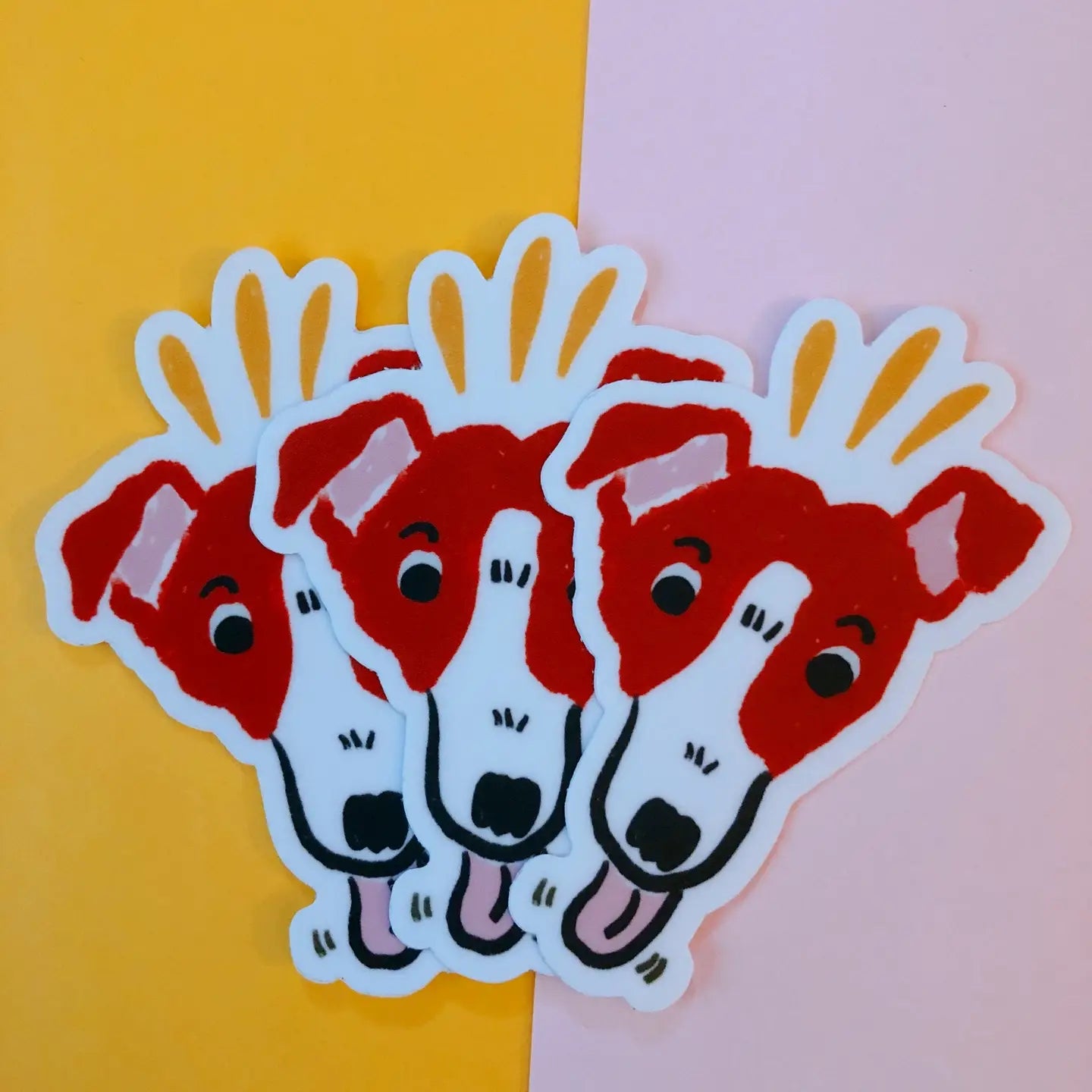 Dog Face Sticker