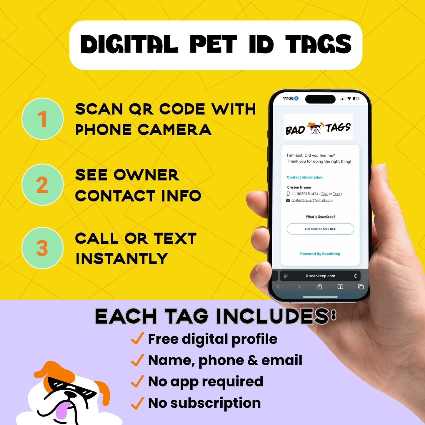 Pet ID Tags- Fetch These