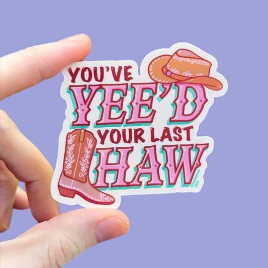 Yee Haw Sticker