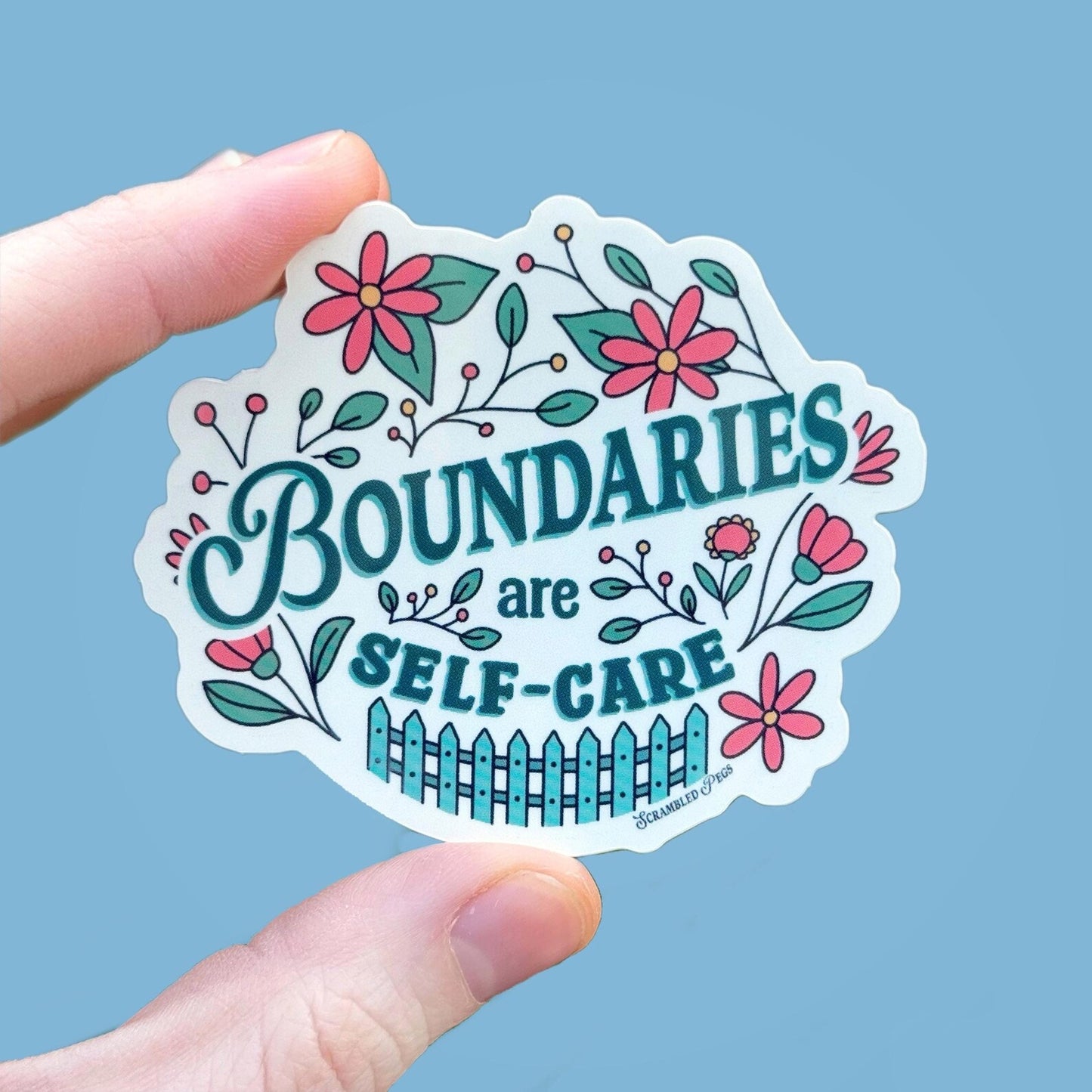 Boundaries Sticker