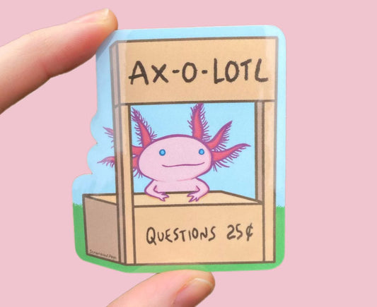 Ax-o-lotl Sticker