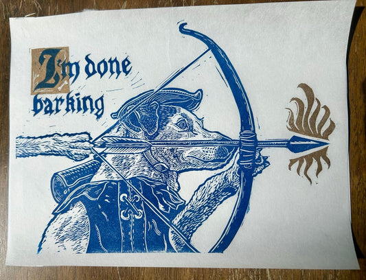 Wishbone Prints- Cap' n Mikey
