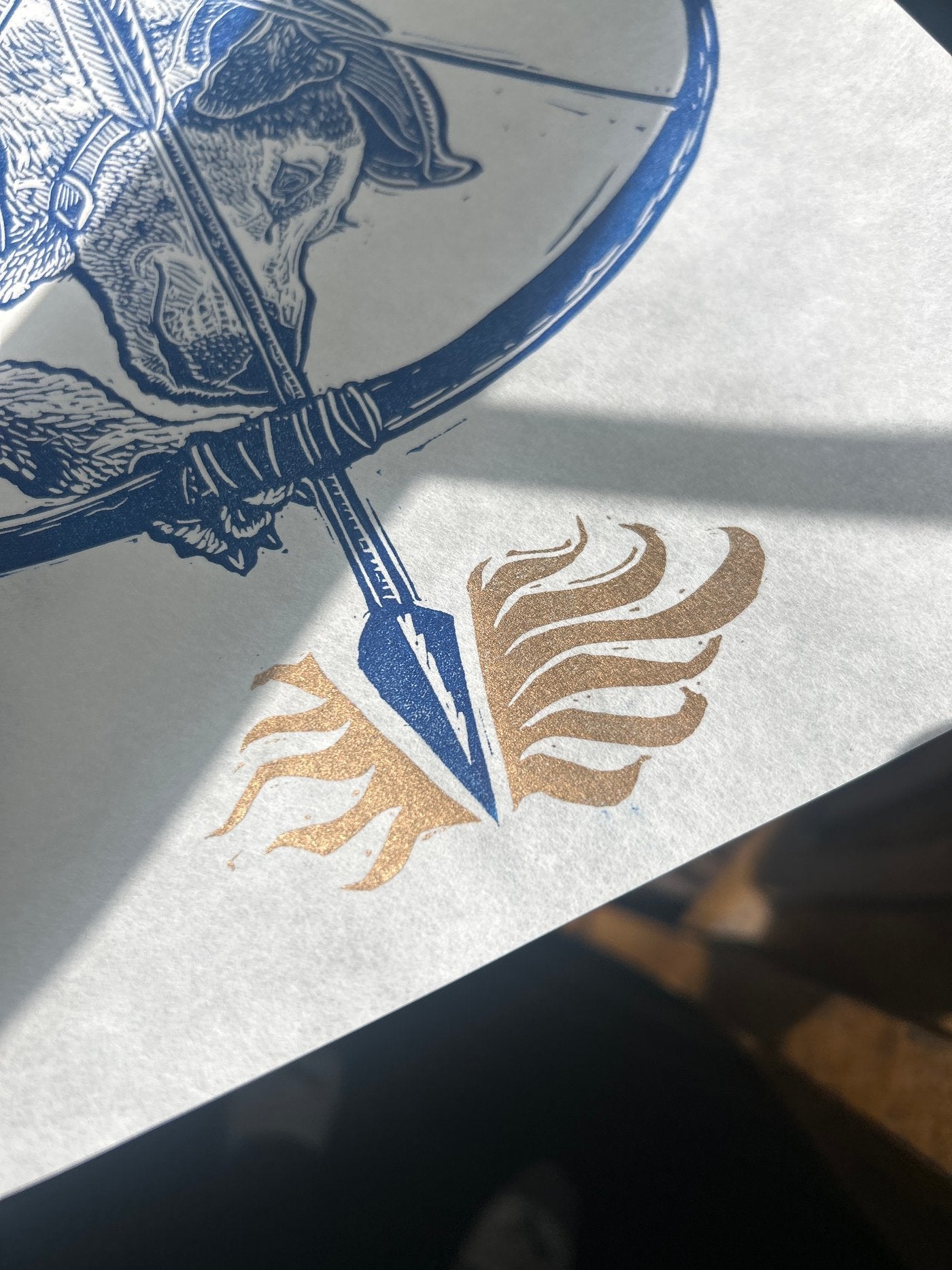 Wishbone Prints- Cap' n Mikey