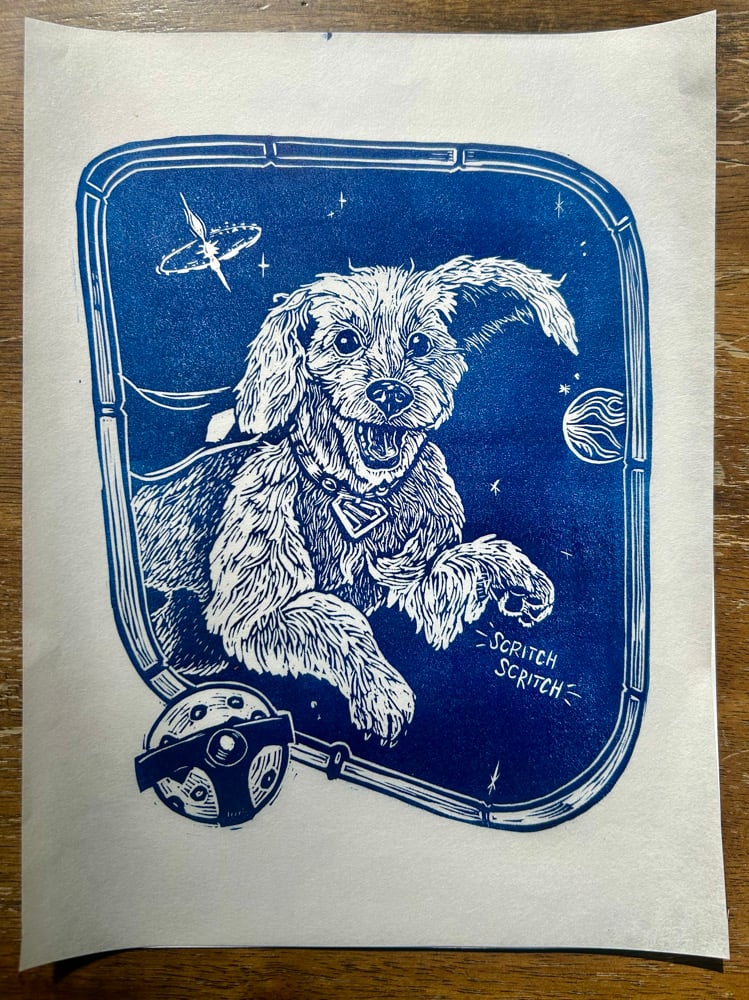 Krypto Prints- Cap n' Mikey