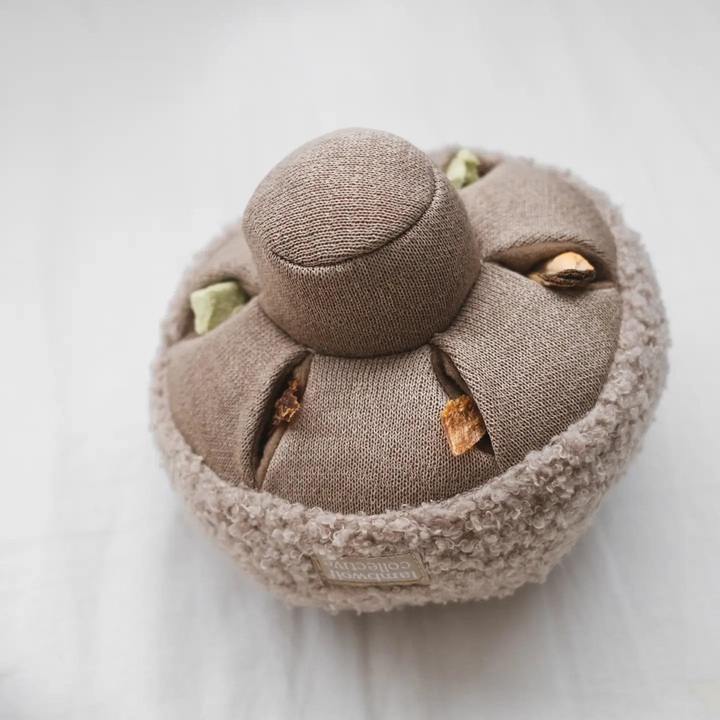 Mushroom Enrichment Dog Toy, M