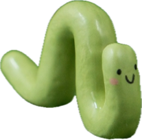 Mini inchworm Figurine